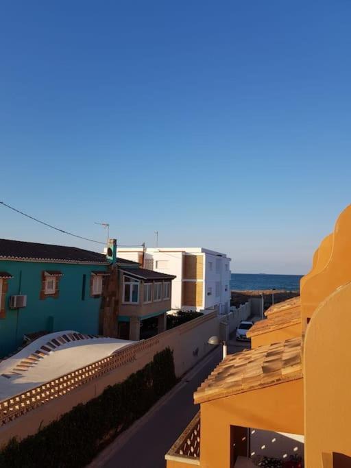 Chalet Adosado En La Playa De El Perellonet Con Piscina, Pista Tenis Valencia Exterior foto