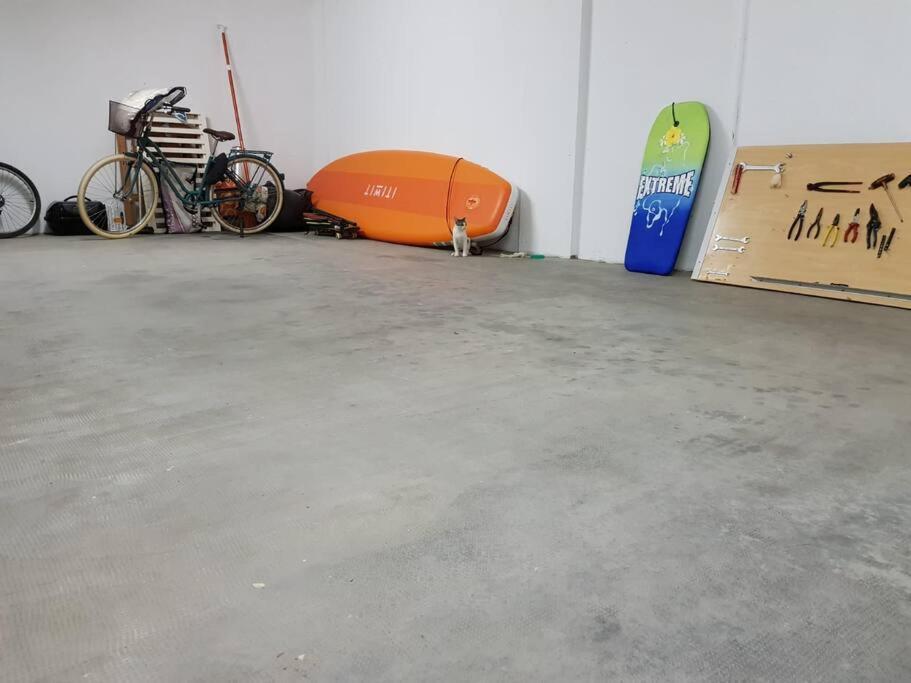 Chalet Adosado En La Playa De El Perellonet Con Piscina, Pista Tenis Valencia Exterior foto