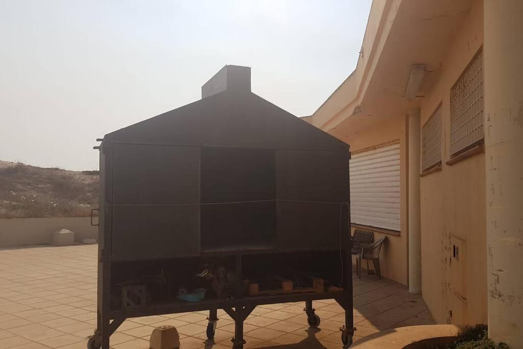 Chalet Adosado En La Playa De El Perellonet Con Piscina, Pista Tenis Valencia Exterior foto